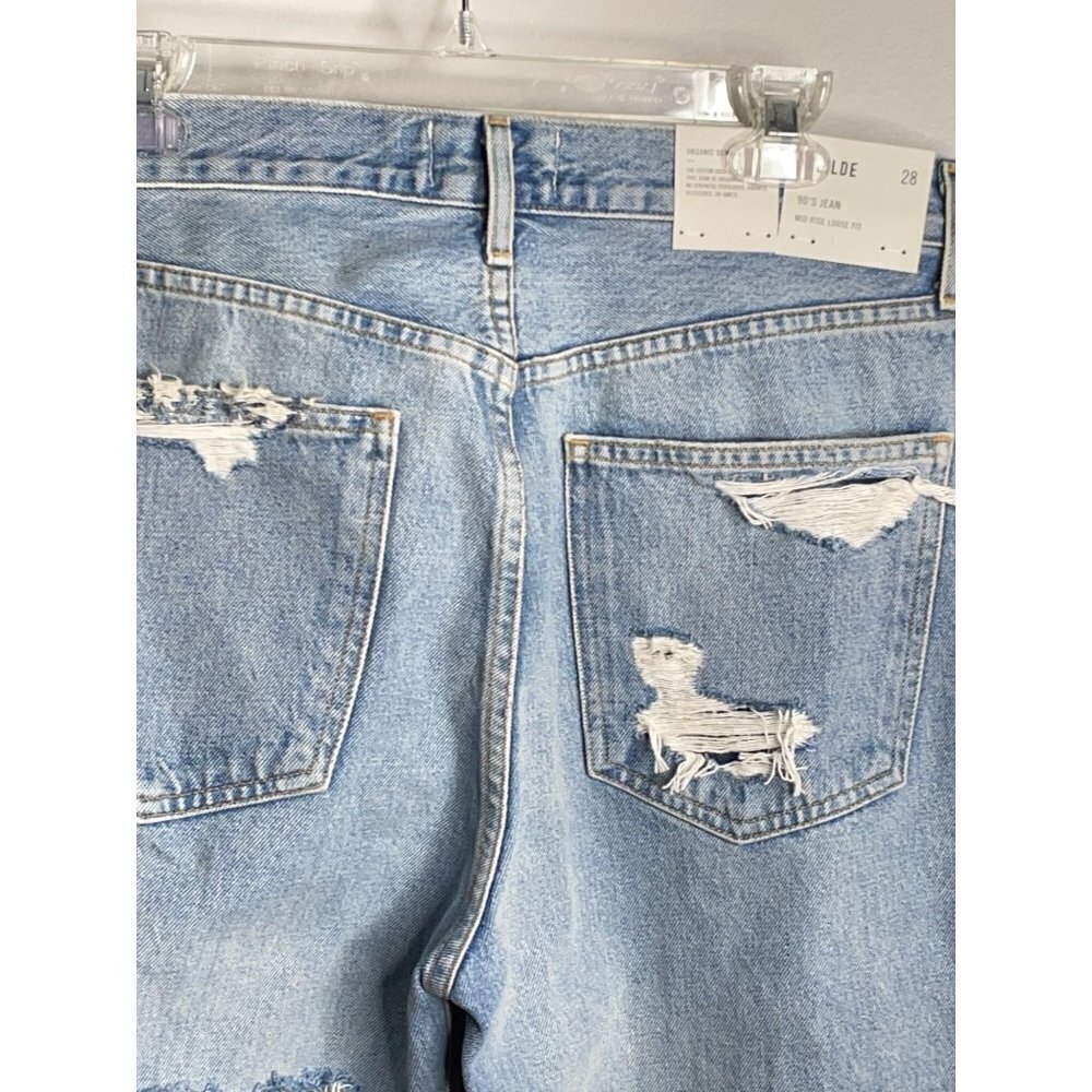 Agolde 90's Mid Rise Loose Fit in Unhinged Size 28 NWT $228 - Picture 8 of 9